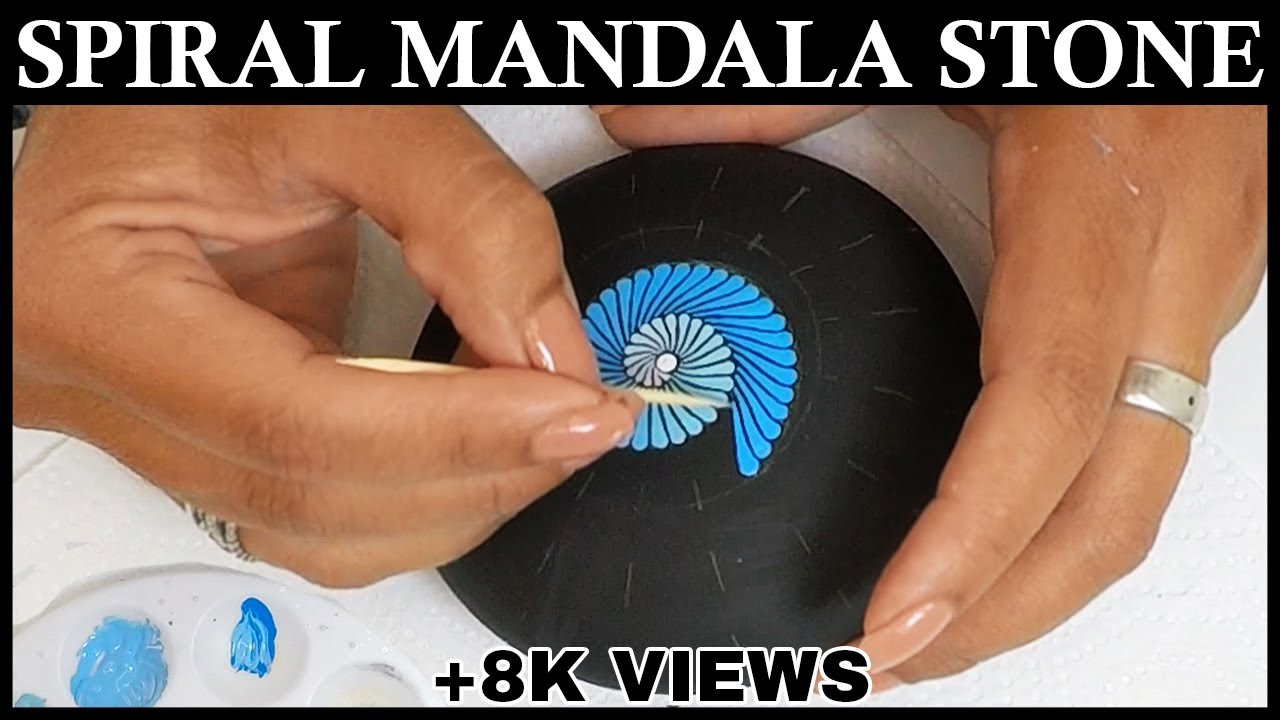 how to paint mandala rocks